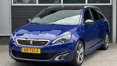 Blauw Gebruikt 2017 Peugeot 308 GT-line Stationwagen | € 10.750 (Eerlijke prijs)