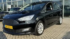 Zwart Gebruikt 2018 Ford C-MAX Titanium MPV | € 8.945 (Goede deal)