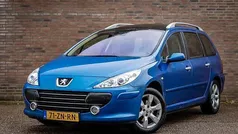 Blauw Gebruikt 2008 Peugeot 307 Premium Stationwagen | € 1.390 (Eerlijke prijs)