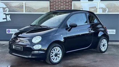 Occasion Fiat 500C Pop Star 82 PK (60 kW) 2018 Zwart Cabriolet