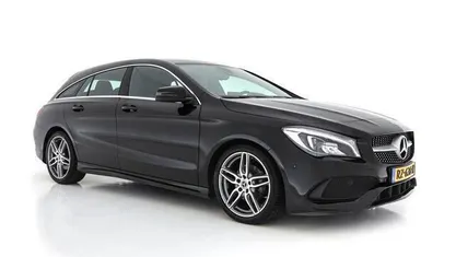 Night black Occasion 2018 Mercedes CLA180 Shooting Brake Business Stationwagen | € 17.345 (Eerlijke prijs)