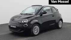 Zwart Gebruikt 2023 Fiat 500e Icon Cabriolet | € 20.900 (Eerlijke prijs)