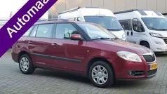 Rood (metallic) Gebruikt 2008 Skoda Fabia Ambiente Stationwagen | € 4.450 (Eerlijke prijs)