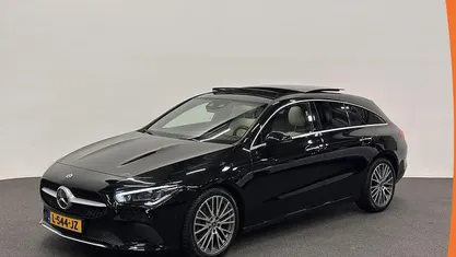 Zwart Gebruikt 2021 Mercedes CLA200 Shooting Brake Luxury Stationwagen | € 24.890 (Goede deal)