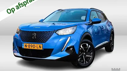 Blauw Gebruikt 2021 Peugeot e-2008 Allure SUV | € 15.900 (Goede deal)