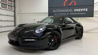 Zwart Occasion 2020 Porsche 911 Carrera Cabriolet Cabriolet | € 129.995 (Super prijs)