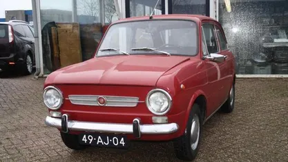 Rood Gebruikt 1973 Fiat 850 | € 6.950