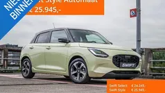 Gebruikt 2025 Suzuki Swift Style Hatchback | € 25.945 (Goede deal)