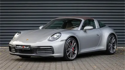 Zilver Gebruikt 2022 Porsche 911 Targa 4S Cabriolet | € 149.900 (Eerlijke prijs)