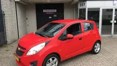 Rood Gebruikt 2010 Chevrolet Spark LS Hatchback | € 1.999 (Eerlijke prijs)