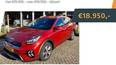 Rood Gebruikt 2021 Kia e-Niro SUV | € 18.950 (Super prijs)