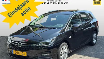 Zwart, metallic lak Gebruikt 2019 Opel Astra Business Stationwagen | € 9.890 (Eerlijke prijs)