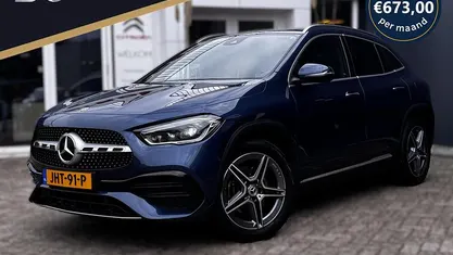 Blauw Gebruikt 2022 Mercedes GLA250 AMG line SUV | € 37.900 (Eerlijke prijs)