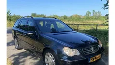 Zwart Gebruikt 2004 Mercedes C200 Elegance Stationwagen | € 1.850 (Super prijs)
