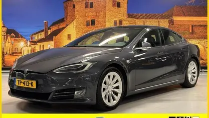 Occasion Tesla Model S 350 kW (476 PK) 2018 Grijs Hatchback