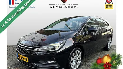Zwart Gebruikt 2017 Opel Astra Innovation Stationwagen | € 9.345 (Eerlijke prijs)