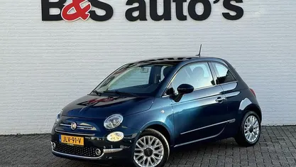 Blauw Gebruikt 2017 Fiat 500 Lounge Hatchback | € 9.950 (Eerlijke prijs)