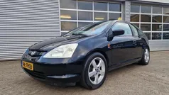 Zwart Gebruikt 2002 Honda Civic S Hatchback | € 1.499