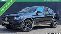 Zwart Gebruikt 2022 Mercedes GLC300 AMG line Coupé | € 48.795 (Super prijs)