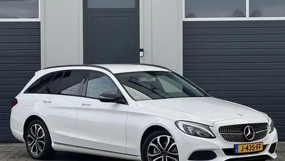 Wit Occasion 2016 Mercedes C180 Prestige Stationwagen | € 14.995 (Eerlijke prijs)