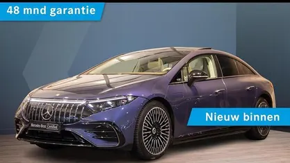 Blauw Gebruikt 2023 Mercedes EQS450+ AMG line Hatchback | € 65.950 (Eerlijke prijs)