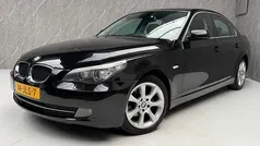 Zwart Gebruikt 2009 BMW 520 Sedan | € 6.950 (Eerlijke prijs)