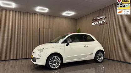 Wit Occasion 2010 Fiat 500C Lounge Cabriolet | € 7.245 (Eerlijke prijs)