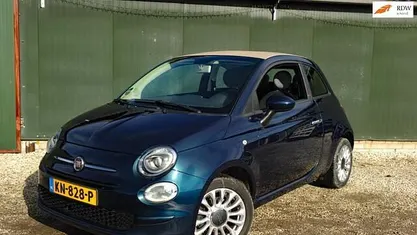 Occasion Fiat 500C Pop Star 69 PK (50 kW) 2016 Blauw Cabriolet