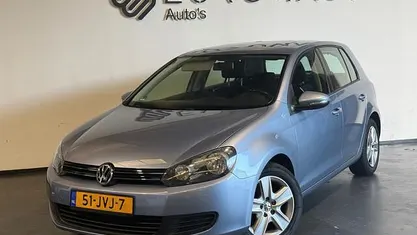 Occasion VW Golf VI Comfortline 122 PK (89 kW) 2009 Blauw Hatchback
