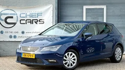 Occasion Seat Leon CONNECT 116 PK (85 kW) 2016 Blauw Hatchback