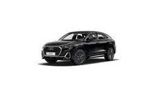 Zwart, metallic lak Gebruikt 2021 Audi Q3 Sportback Ambiente SUV | € 39.840 (Eerlijke prijs)