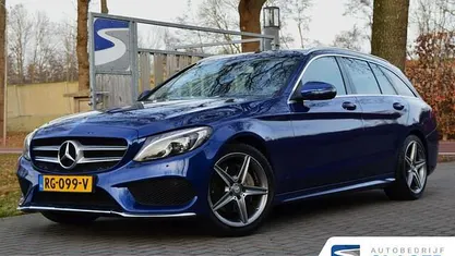 Occasion Mercedes C200 Ambition 184 PK (135 kW) 2016 Blauw Stationwagen