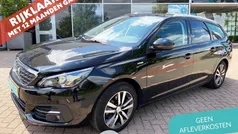 Zwart Gebruikt 2021 Peugeot 308 Style Stationwagen | € 15.400 (Eerlijke prijs)