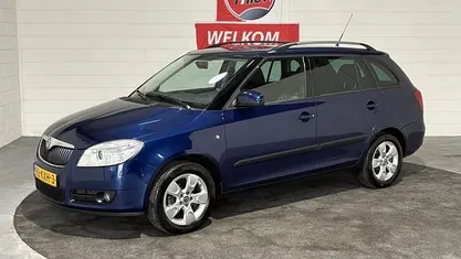 Occasion Skoda Fabia 105 PK (77 kW) 2010 Blauw (metallic) Stationwagen