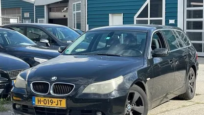 Zwart Gebruikt 2004 BMW 525 Stationwagen | € 2.949 (Super prijs)