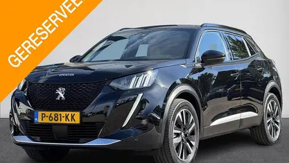 Zwart Gebruikt 2021 Peugeot e-2008 GT SUV | € 18.950 (Eerlijke prijs)