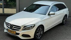 Wit Gebruikt 2015 Mercedes C220 Ambition Stationwagen | € 13.449 (Super prijs)