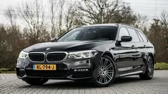 Zwart Gebruikt 2018 BMW 520 M Sport Stationwagen | € 24.350 (Eerlijke prijs)