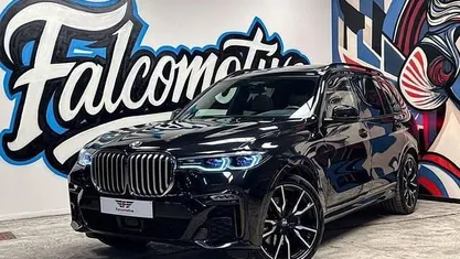 Zwart Occasion 2021 BMW X7 M Sport SUV | € 67.900 (Super prijs)