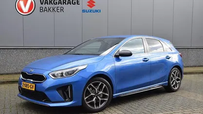 Blauw Occasion 2021 Kia Ceed GT-Line Hatchback | € 19.950 (Eerlijke prijs)