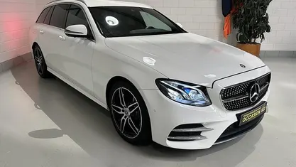 Occasion Mercedes E200 AMG line 184 PK (135 kW) 2017 Wit Stationwagen