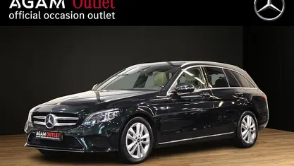 Occasion Mercedes C180 Premium Plus 157 PK (115 kW) 2019 Groen Stationwagen