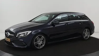 Blauw Occasion 2018 Mercedes CLA180 Shooting Brake AMG Stationwagen | € 15.900 (Eerlijke prijs)
