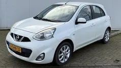 Wit Gebruikt 2013 Nissan Micra S Hatchback | € 3.950 (Super prijs)