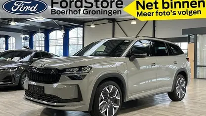 Grijs (metallic) Occasion 2025 Skoda Kodiaq SportLine SUV | € 47.440 (Goede deal)