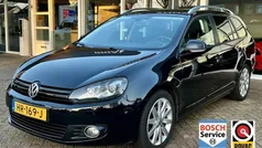 Zwart Gebruikt 2012 VW Golf VII Highline Stationwagen | € 4.950 (Goede deal)