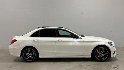 Occasion Mercedes C180 AMG 116 PK (85 kW) 2019 Wit (metallic) Sedan