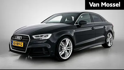 Occasion Audi A3 S-Line 150 PK (110 kW) 2018 Zwart Sedan