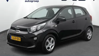 Zwart Gebruikt 2021 Kia Picanto Comfort Hatchback | € 10.950 (Goede deal)