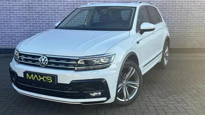 Wit Gebruikt 2020 VW Tiguan Highline SUV | € 28.394 (Super prijs)